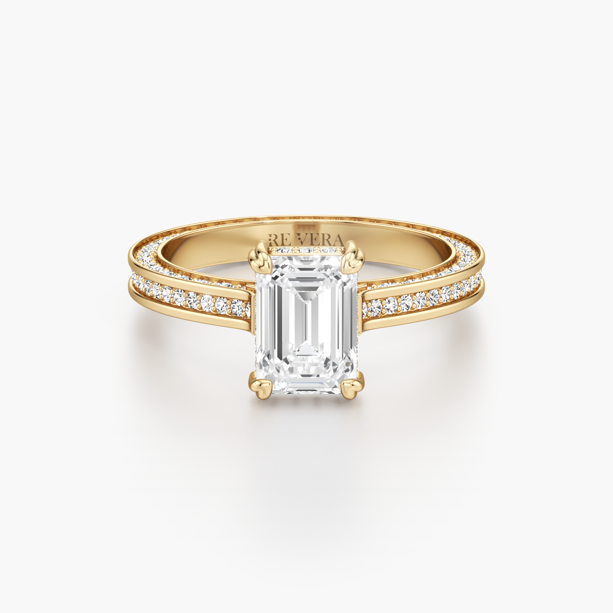 Regal Crown Engagement Ring