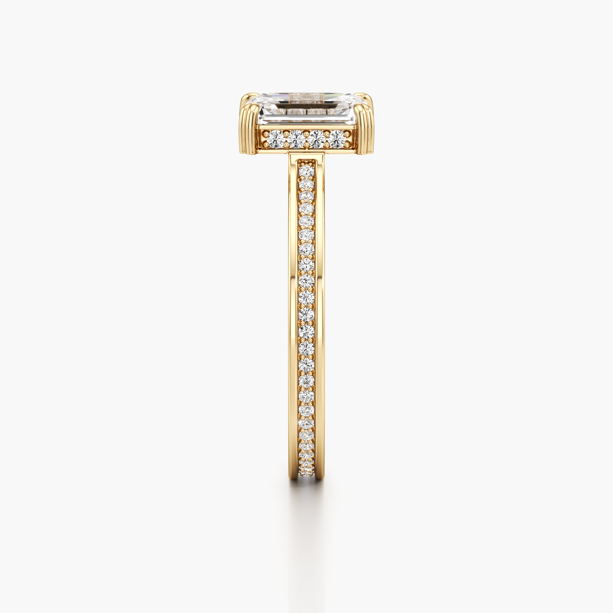 Regal Crown Engagement Ring
