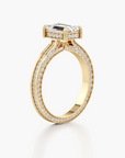 Regal Crown Engagement Ring