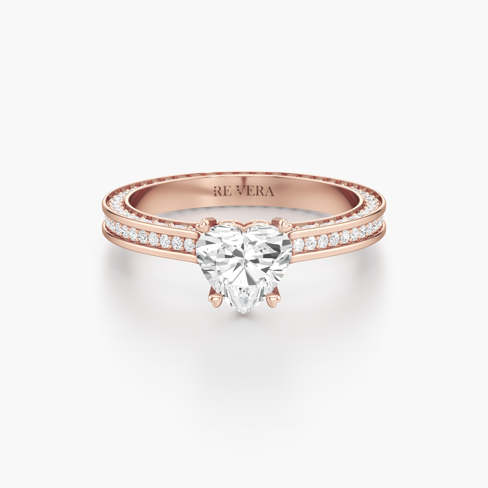 Regal Crown Engagement Ring