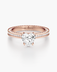 Regal Crown Engagement Ring