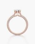 Regal Crown Engagement Ring