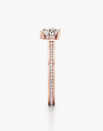 Regal Crown Engagement Ring