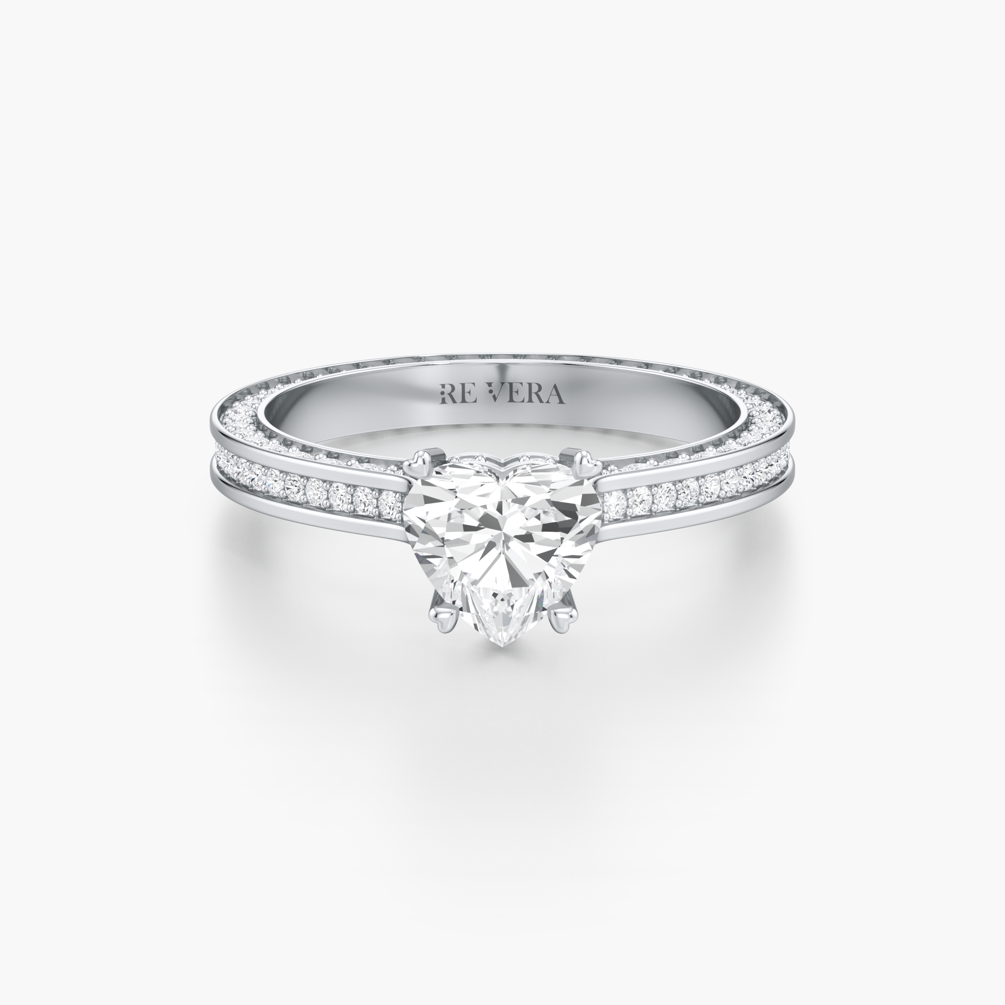Regal Crown Engagement Ring