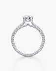 Regal Crown Engagement Ring