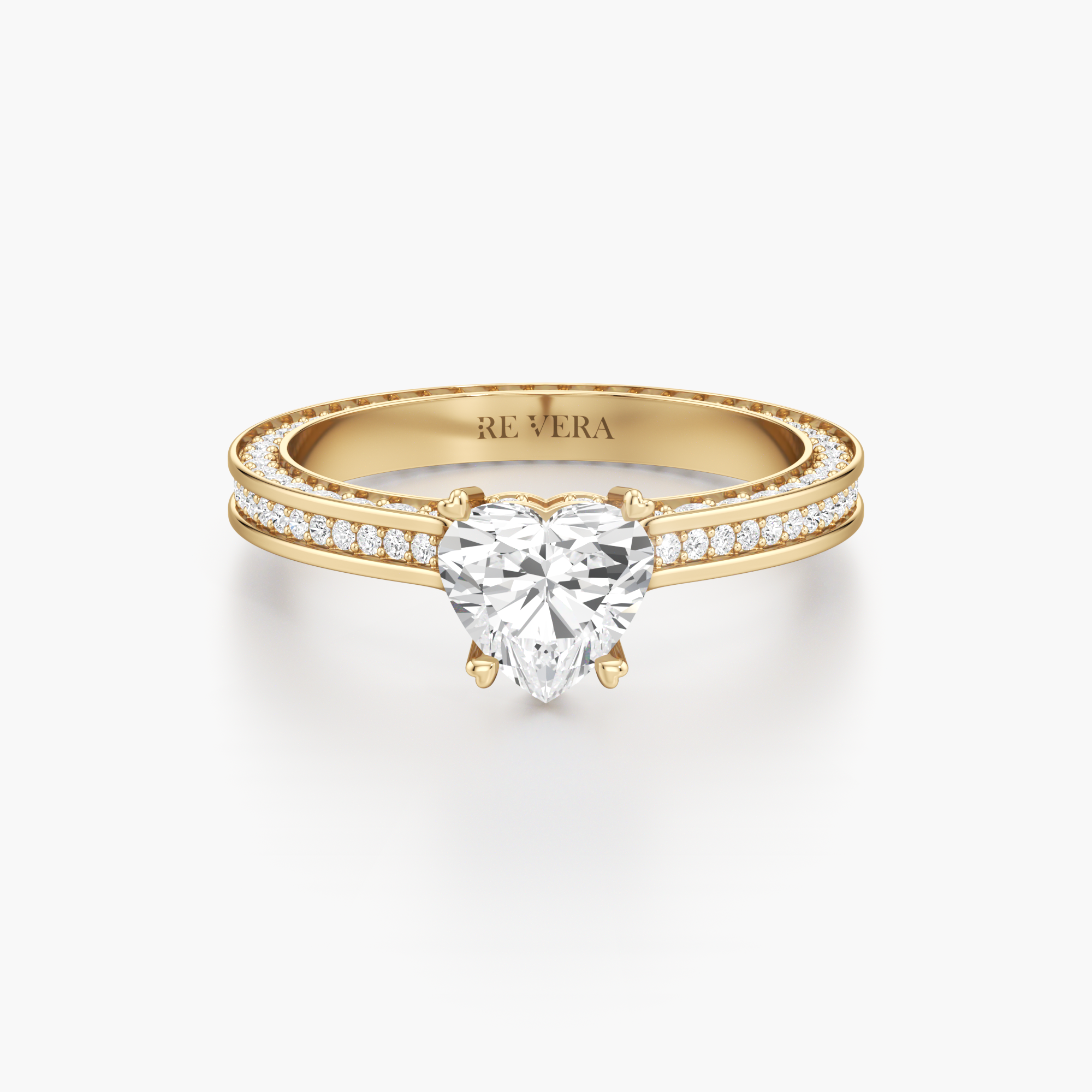 Regal Crown Engagement Ring
