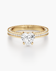 Regal Crown Engagement Ring