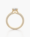 Regal Crown Engagement Ring