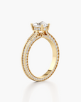 Regal Crown Engagement Ring