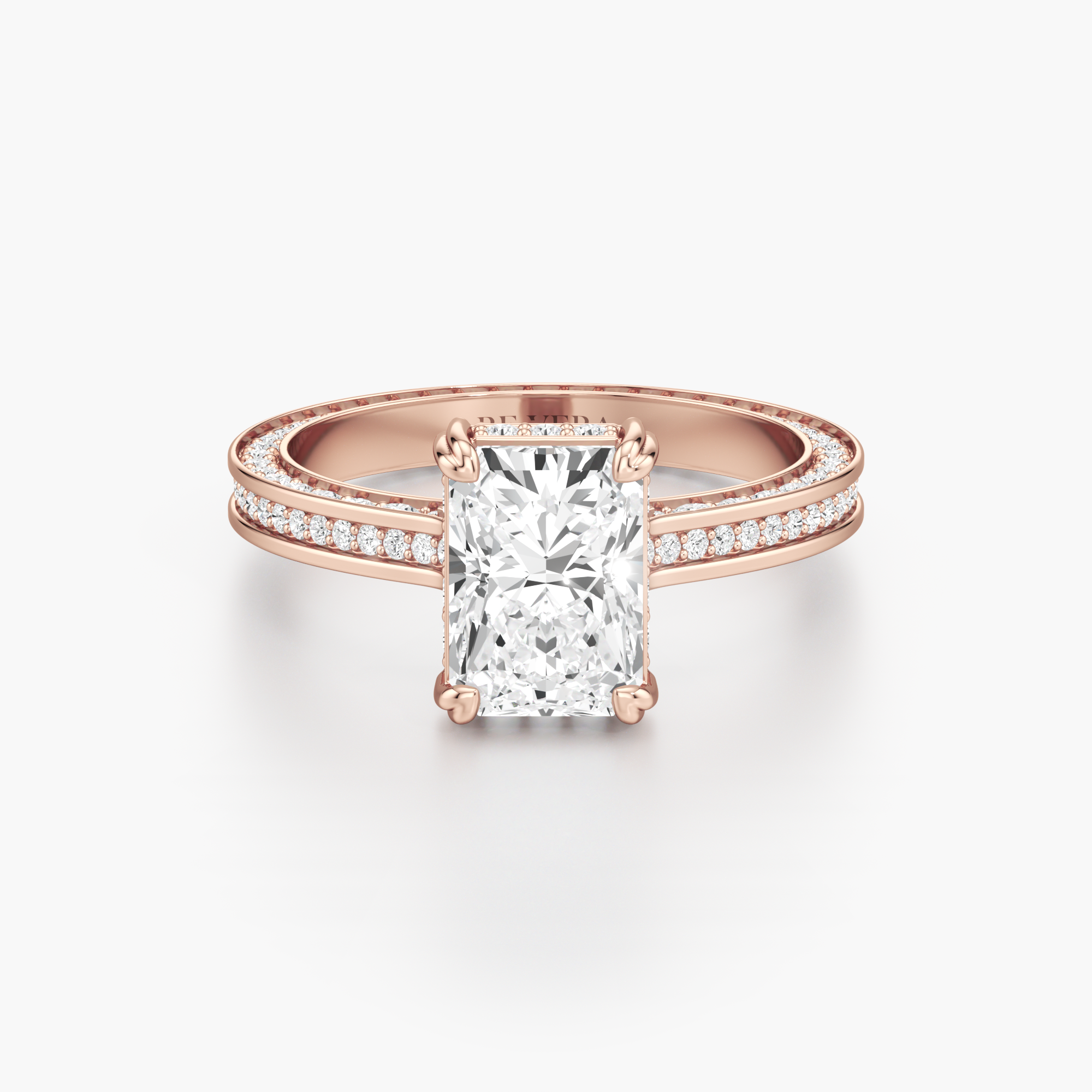 Regal Crown Engagement Ring