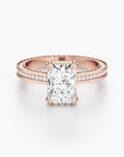 Regal Crown Engagement Ring