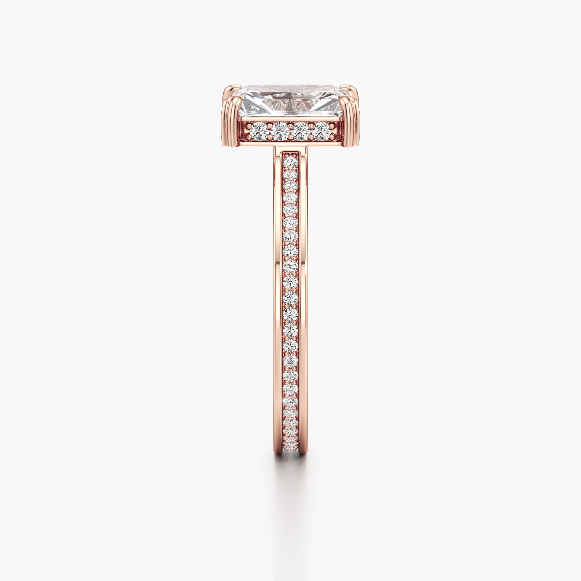 Regal Crown Engagement Ring