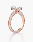 Regal Crown Engagement Ring