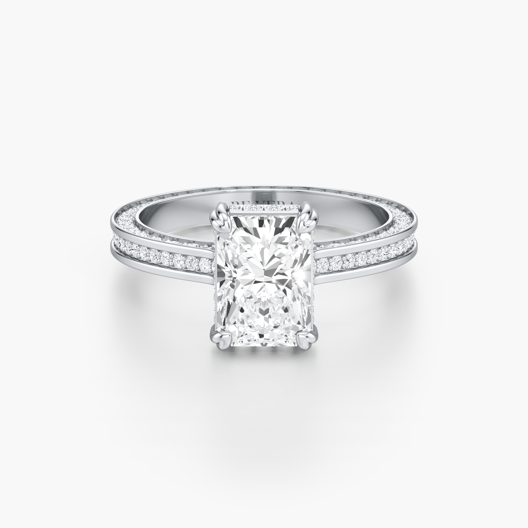 Regal Crown Engagement Ring