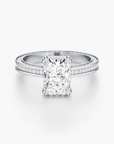Regal Crown Engagement Ring