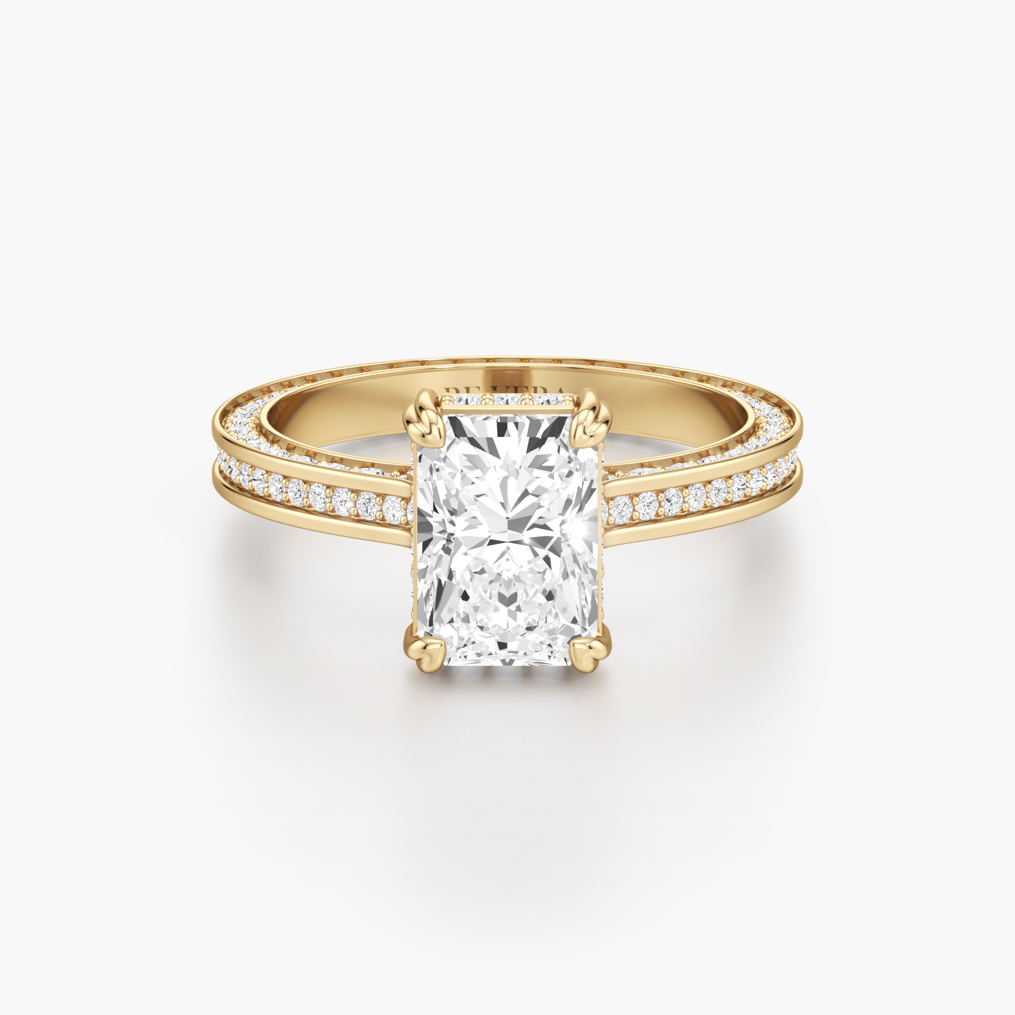 Regal Crown Engagement Ring