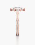 Regal Crown Engagement Ring