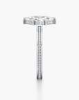 Regal Crown Engagement Ring