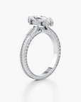 Regal Crown Engagement Ring