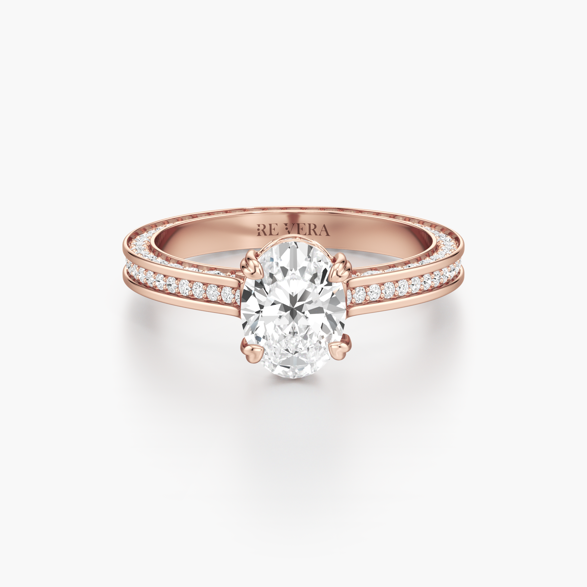 Regal Crown Engagement Ring