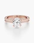 Regal Crown Engagement Ring