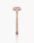 Regal Crown Engagement Ring