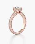 Regal Crown Engagement Ring
