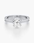 Regal Crown Engagement Ring