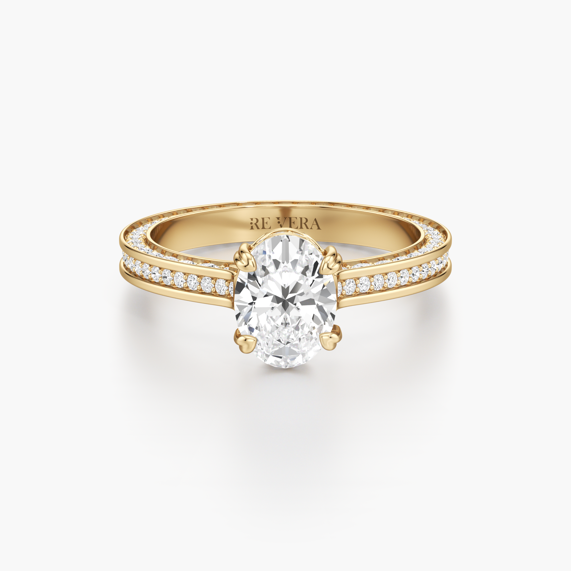 Regal Crown Engagement Ring