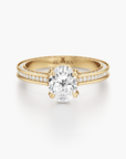 Regal Crown Engagement Ring