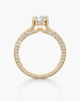 Regal Crown Engagement Ring