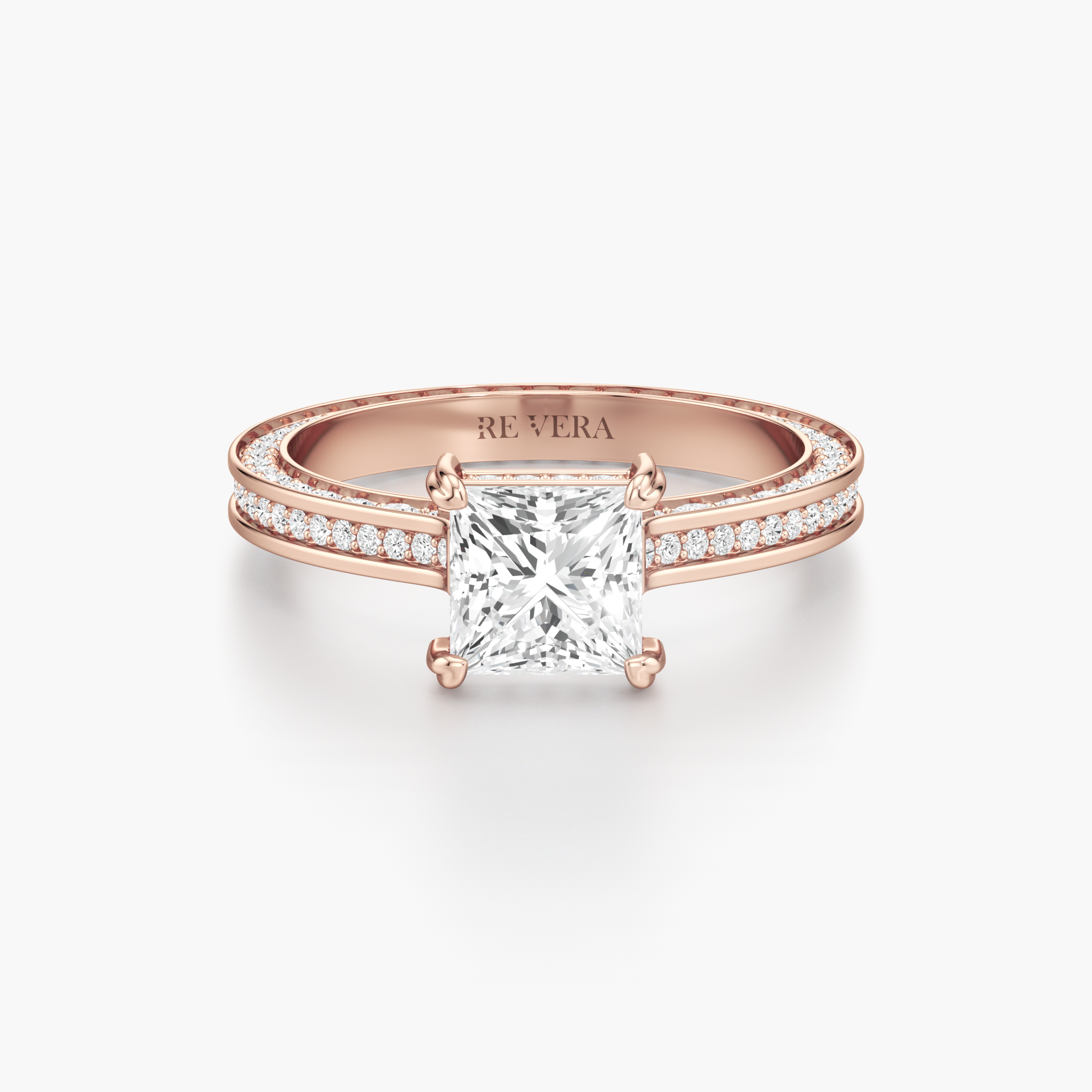 Regal Crown Engagement Ring