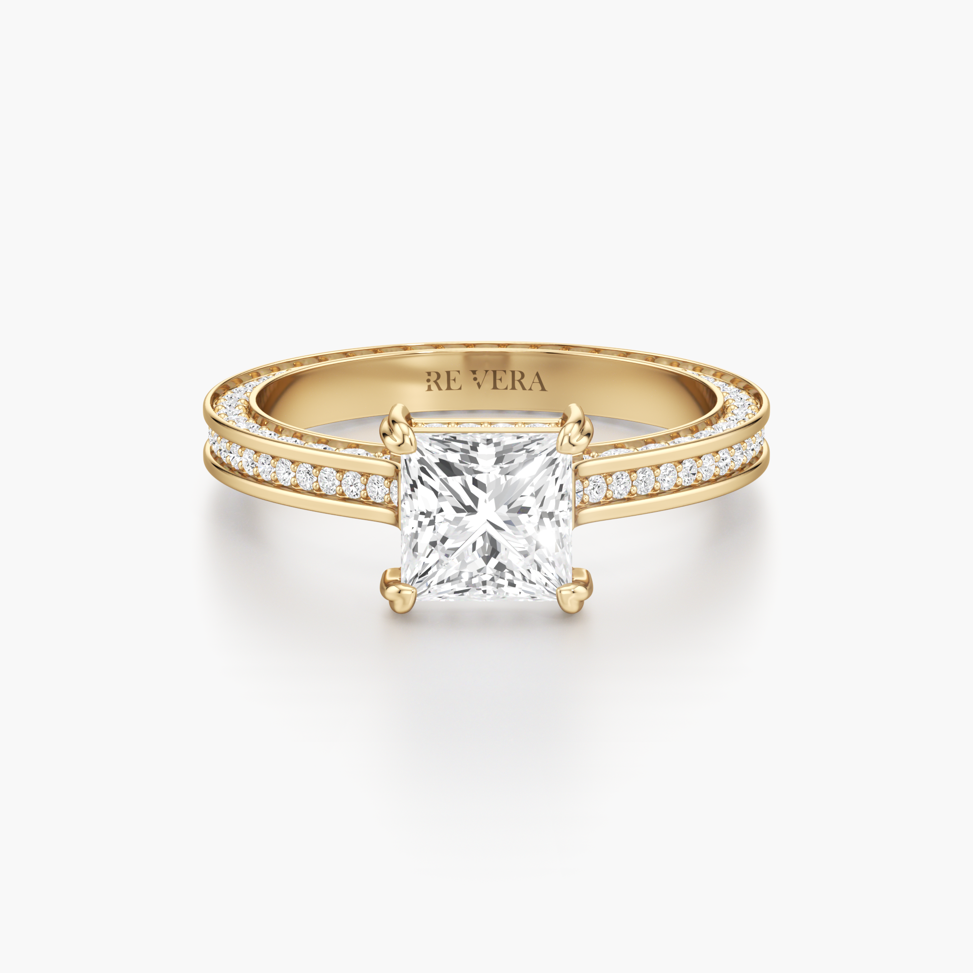 Regal Crown Engagement Ring