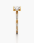 Regal Crown Engagement Ring