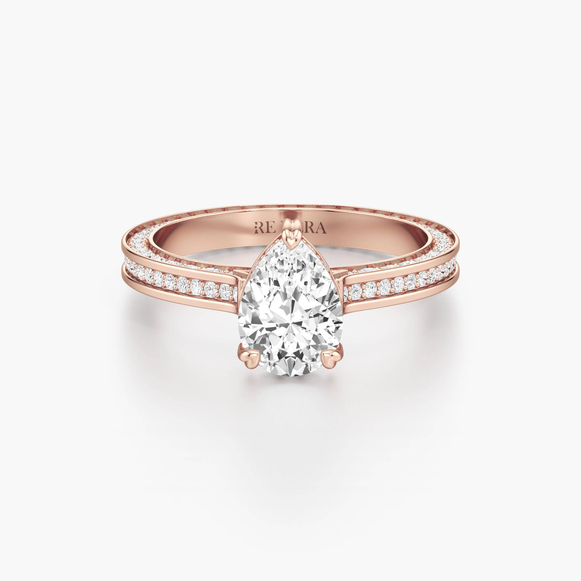 Regal Crown Engagement Ring