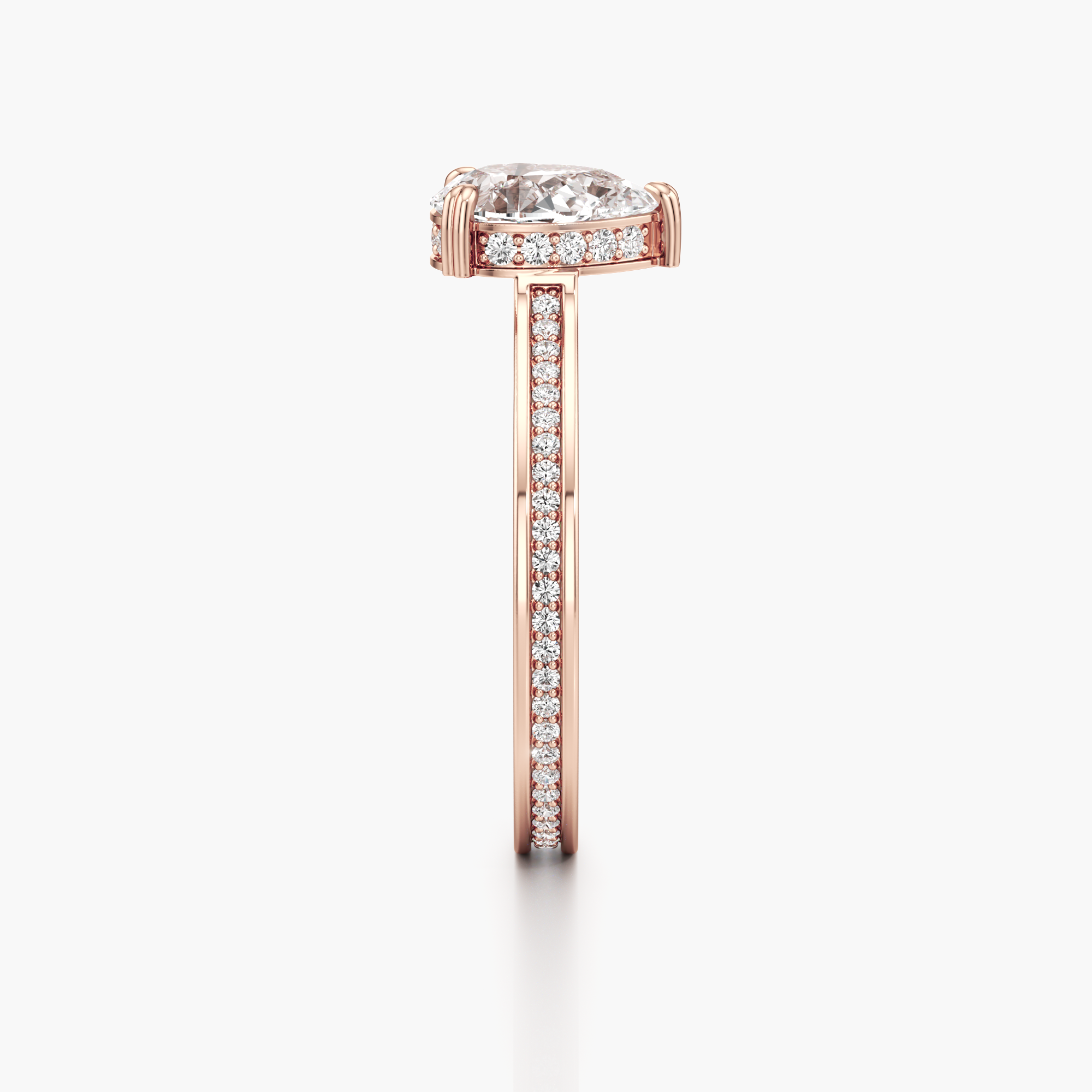 Regal Crown Engagement Ring