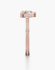 Regal Crown Engagement Ring