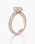 Regal Crown Engagement Ring