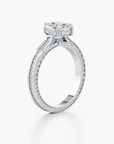 Regal Crown Engagement Ring