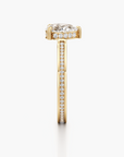 Regal Crown Engagement Ring