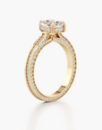 Regal Crown Engagement Ring