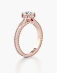Regal Crown Engagement Ring