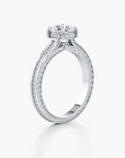 Regal Crown Engagement Ring