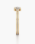 Regal Crown Engagement Ring