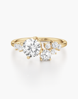 Conjoined Harmony Diamond Ring