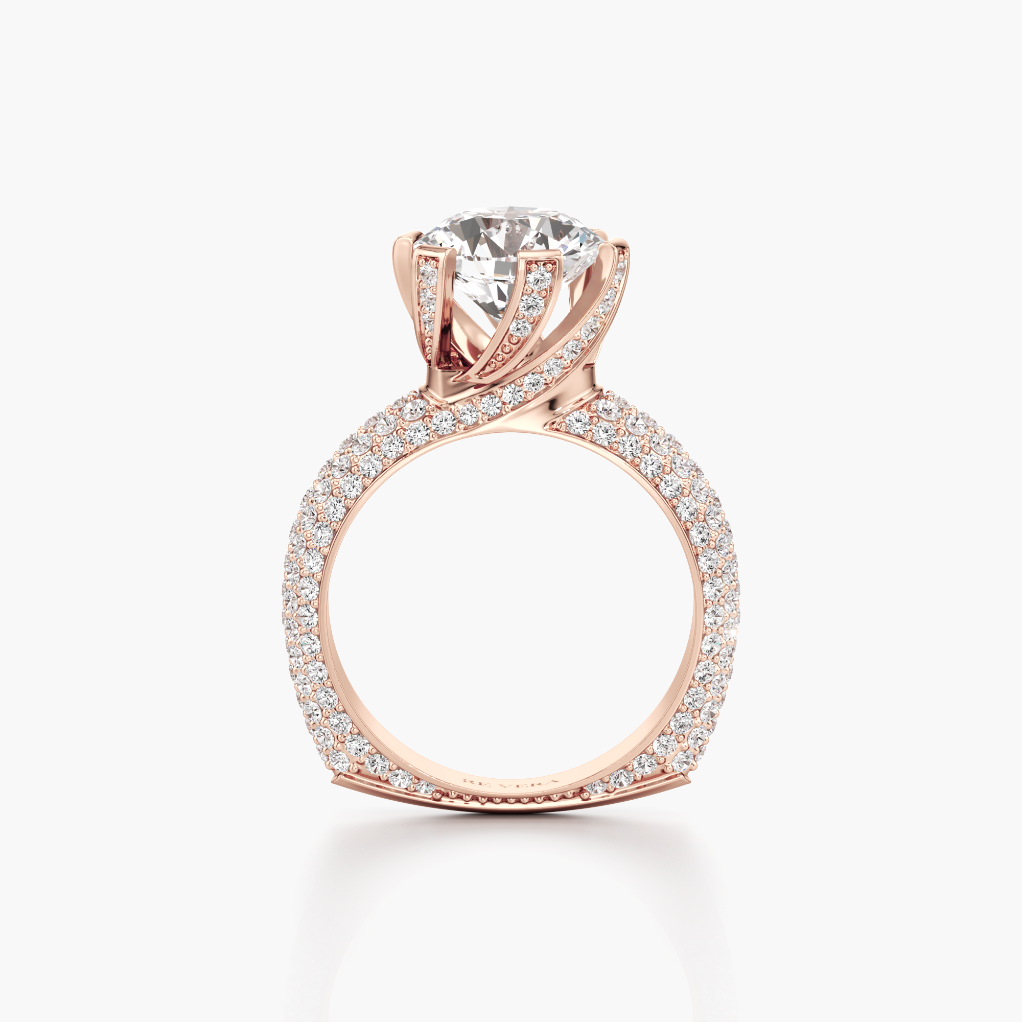 Endless Spiral Diamond Ring