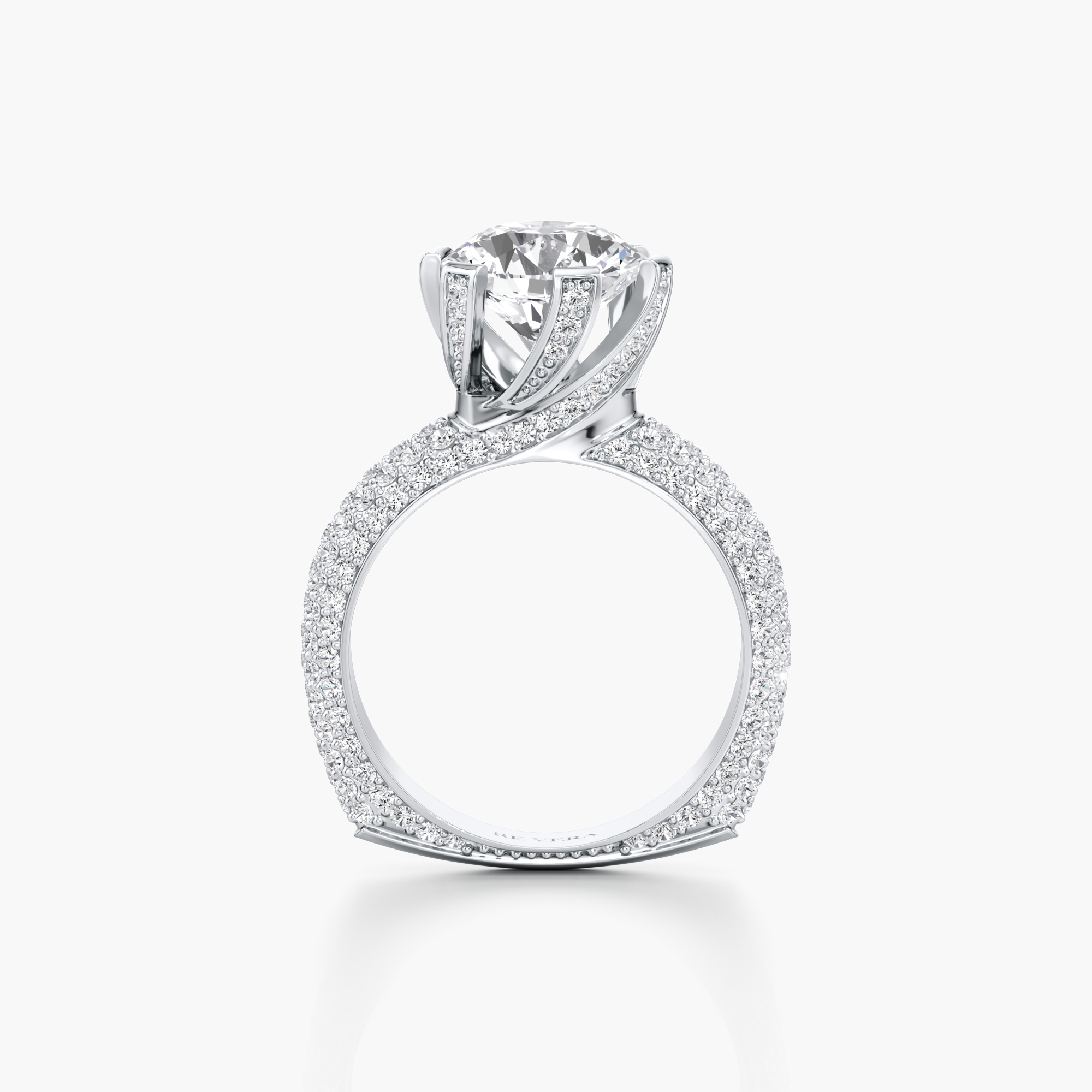 Endless Spiral Diamond Ring
