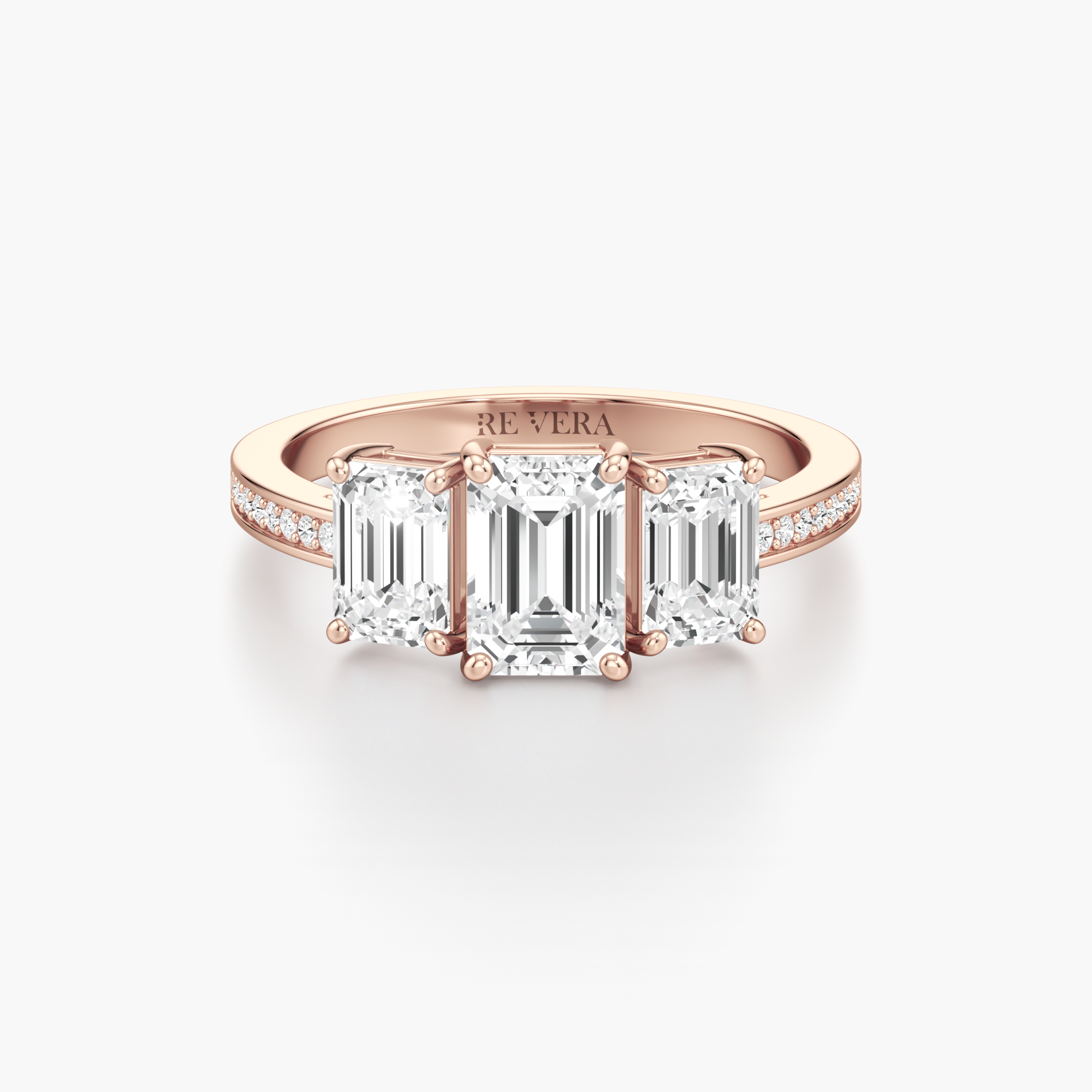 Majestic Triad Diamond Ring