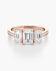 Majestic Triad Diamond Ring
