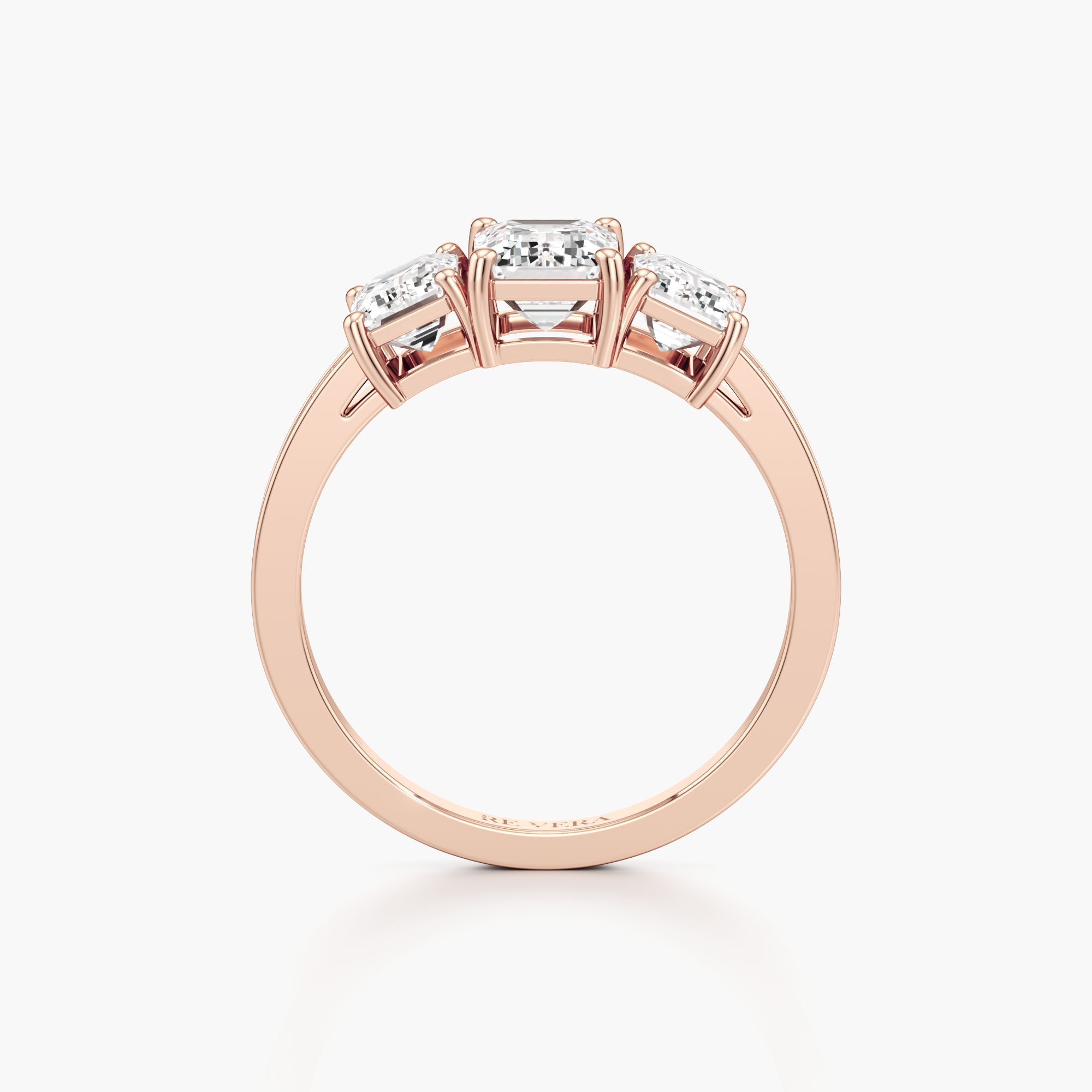 Majestic Triad Diamond Ring